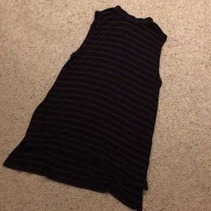 Tanked Turtle-Necked Shirt